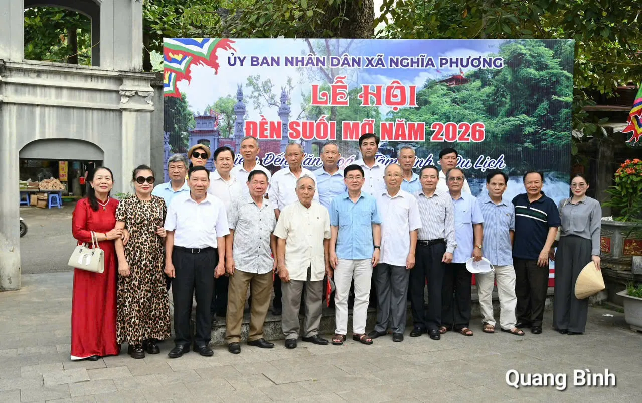 HÀNH TRÌNH DÂNG HƯƠNG TẠI ĐỀN SUỐI MỠ CỦA ĐOÀN ĐẠI BIỂU DÒNG HỌ VŨ – VÕ TỈNH BẮC NINH