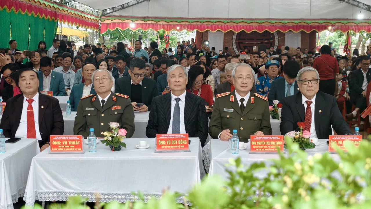 Trang trọng Lễ kỷ niệm 1222 năm Ngày sinh Đức Thần Tổ Vũ – Võ Việt Nam tại đất Tổ Mộ Trạch