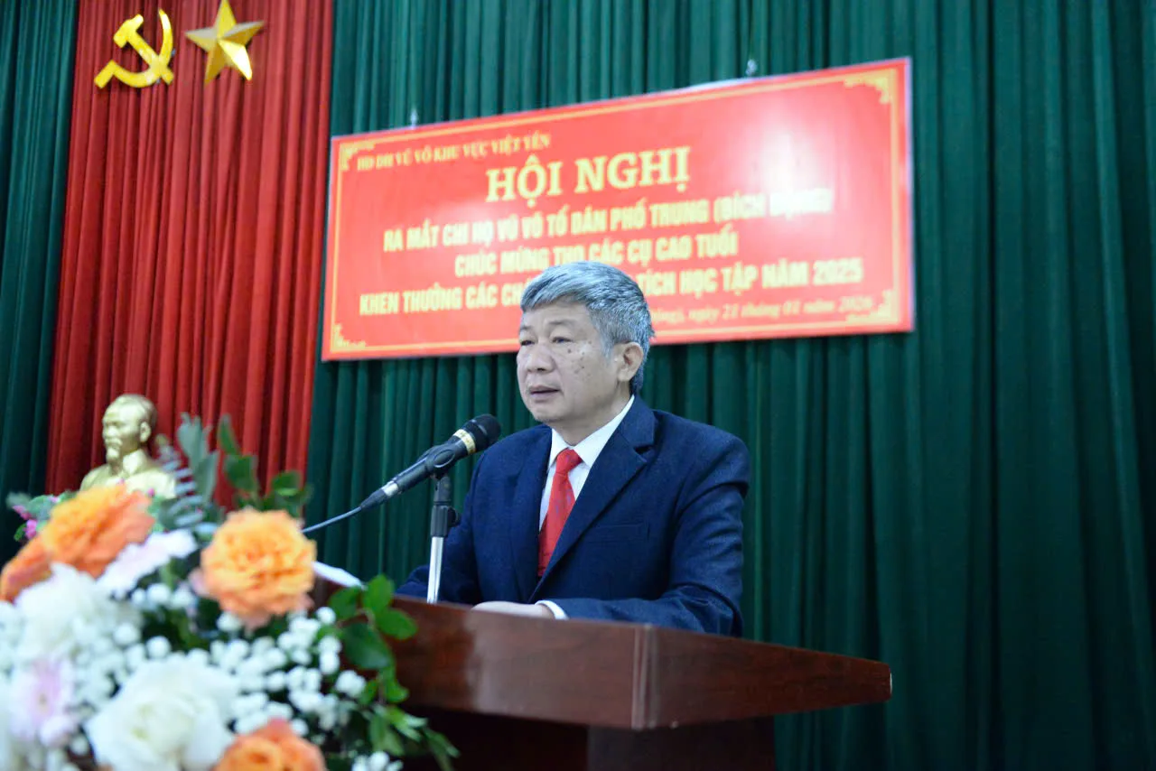 BẮC NINH: RA MẮT CHI DÒNG HỌ VŨ – VÕ TỔ DÂN PHỐ TRUNG – GẮN KẾT TÌNH THÂN, PHÁT HUY TRUYỀN THỐNG