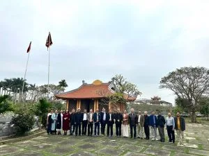 Kiểm tra và thúc đẩy tiến độ hoàn thiện tuyến đường vào khu linh tích mộ cổ Đống Dờm