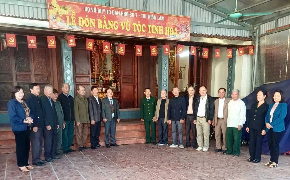 Hội đồng dòng họ Vũ Võ Ý Yên tổ chức Hội nghị Ban Chấp Hành lần thứ 6 nhiệm kỳ 2022-2027.