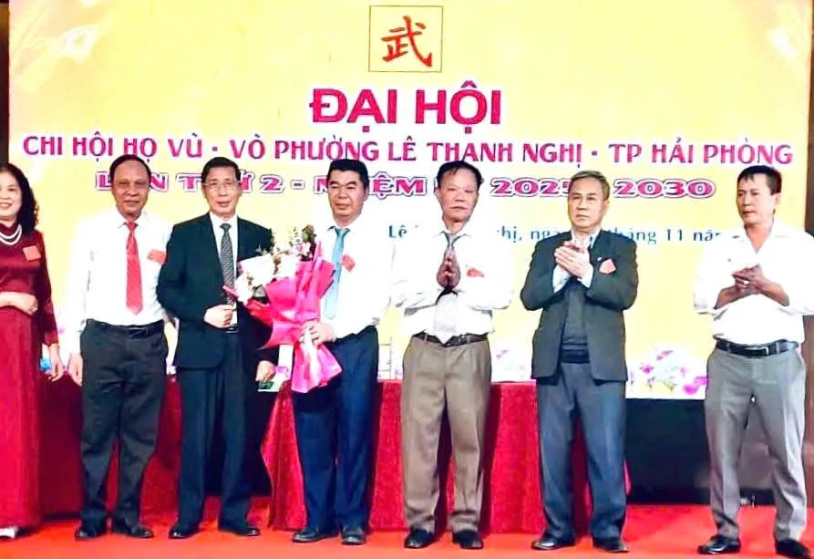 Đại hội dòng họ Vũ – Võ phường Lê Thanh Nghị, thành phố Hải Phòng nhiệm kỳ 2025 – 2030