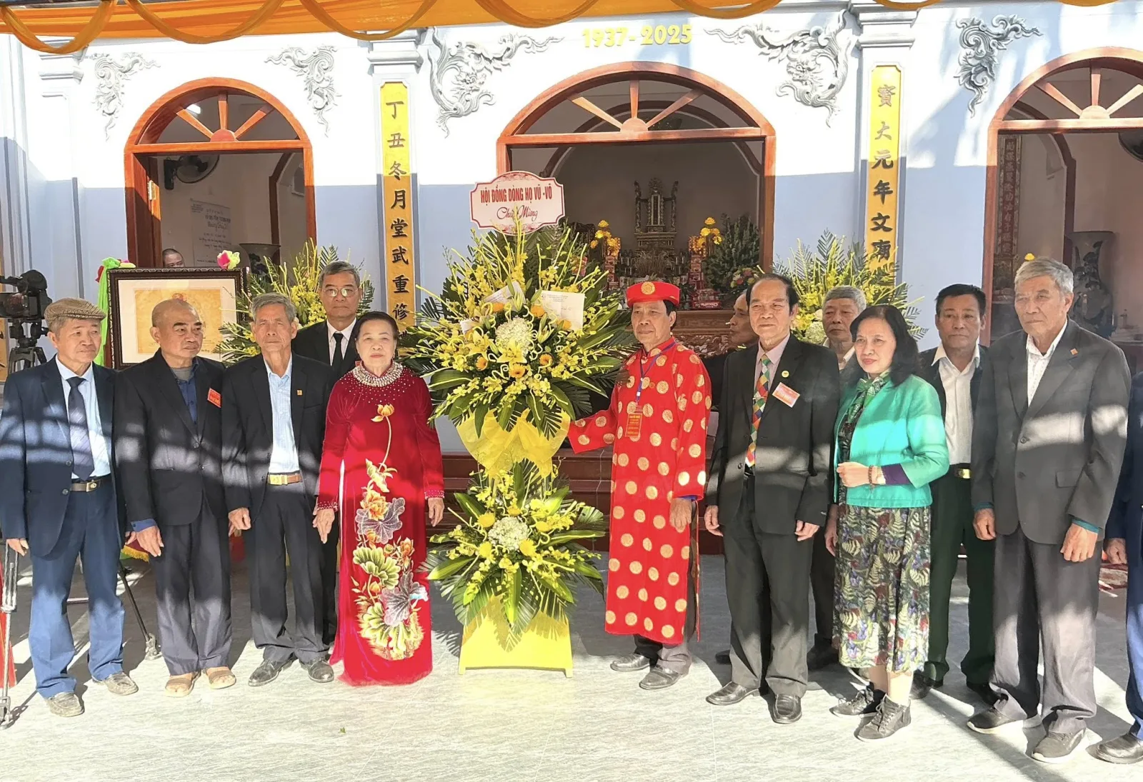 LỄ KHÁNH THÀNH TRÙNG TU GIA TỪ HỌ VŨ ĐẠI TỘC – THÔN TƯƠNG NAM, XÃ NAM NINH, TỈNH NINH BÌNH