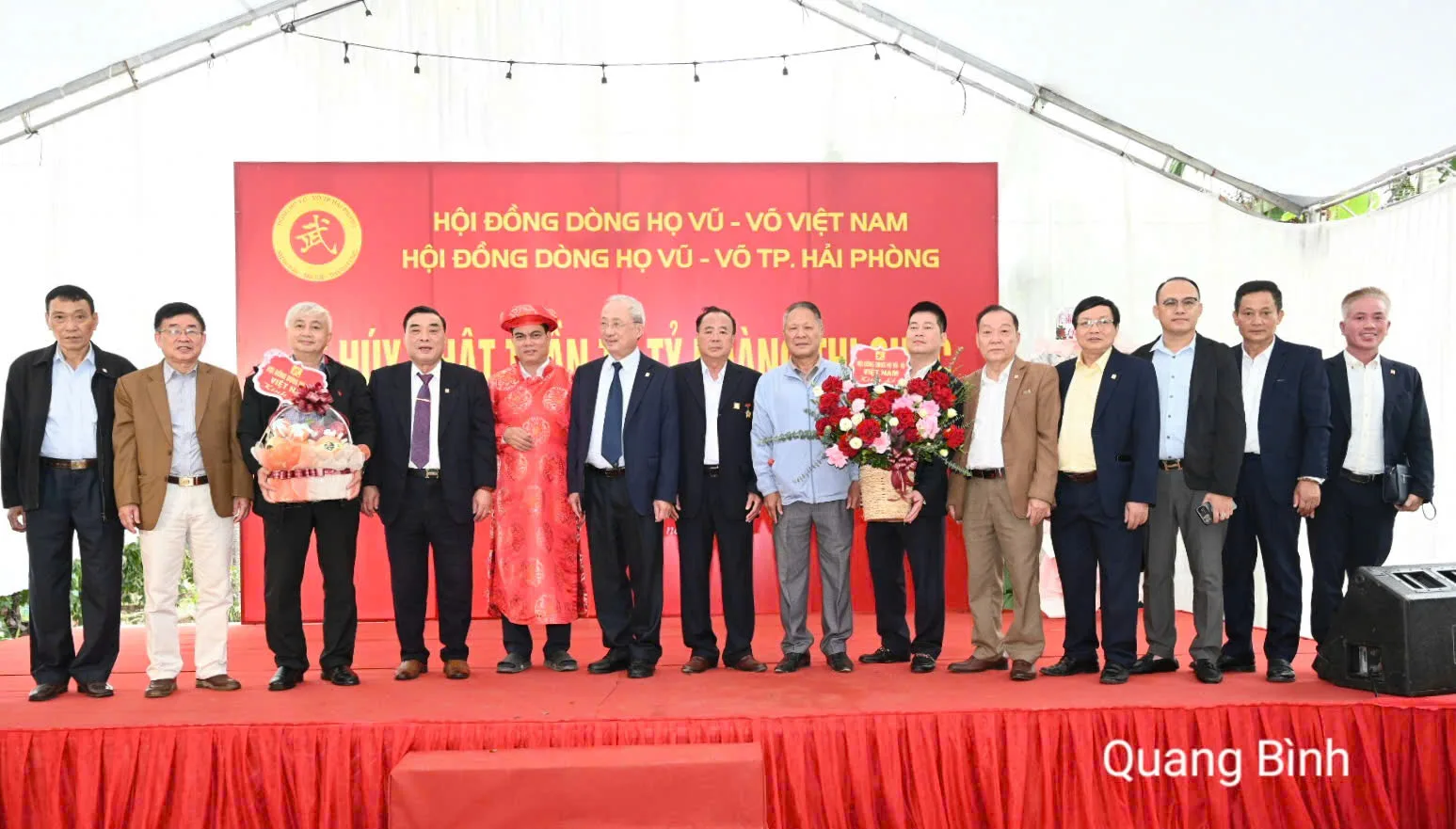 Lễ cúng Thần Tổ Tỷ Hoàng Thị Chúc và trao Bằng khen cho dòng họ Vũ – Võ thành phố Hải Phòng