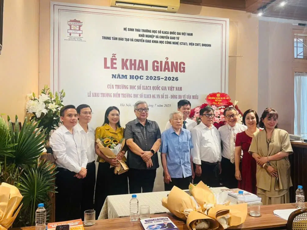 Lễ khai giảng và khai trương điểm trường ILACA QG.VN số 35