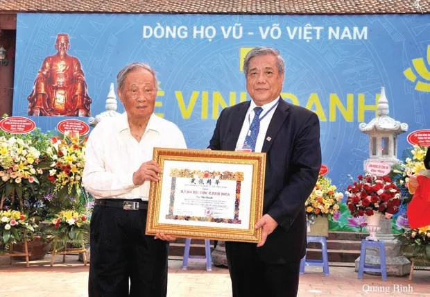 Lễ vinh danh dòng họ Vũ – Võ Việt Nam